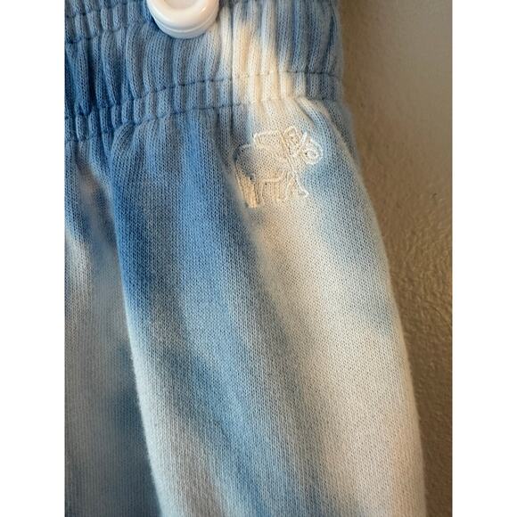 Ivory Ella Blue White Tie Dye Sweatpants Comfort Casual Womens XL - Picture 2 of 7